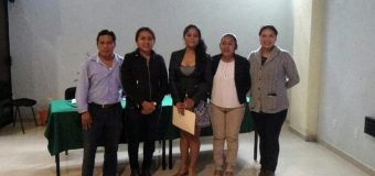 Protocolo de titulación de la alumna Gabriela Mozo Ocegueda, de la licenciatura en Turismo Alternativo